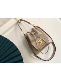 Louis Vuitton LOCKME BUCKET M57687 Greige JH00167kN56