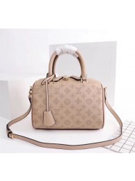 Louis Vuitton Mahina Leather SPEEDY BANDOULIERE 30 M40431 apricot JH01735qZ31