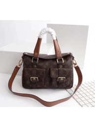 Louis vuitton manhattan monogram canvas handbags M43482 apricot Handbags JH00316jI43