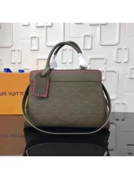 Louis Vuitton mongram empreinte original leather VOSGES M43249 Khaki JH00598gC81