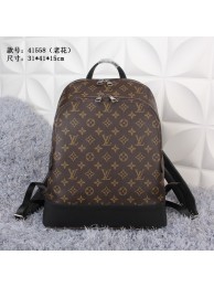 Louis Vuitton Monogram Canvas Backpack M41558 Brown JH00901aT18