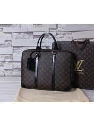 Louis Vuitton Monogram canvas Briefcase 41125 Brown JH00949DW98