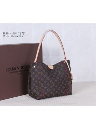 Louis Vuitton Monogram Canvas Caissa HOBO Bag 41555 Brown JH01029aO91