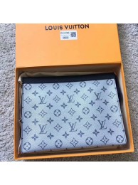 Louis Vuitton Monogram Canvas Clutch Bag POCHETTE APOLLO 61692 silver JH00052jo45