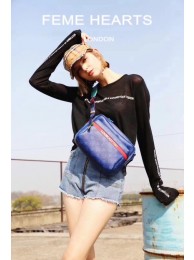 Louis vuitton monogram canvas messenger 43845 blue JH00170fK95