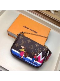 Louis Vuitton Monogram Canvas MINI POCHETTE ACCESSOIRES M58009 JH01559aP53