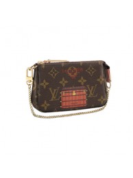 Louis Vuitton Monogram Canvas Mini Pochette Accessoires Trunks & Locks M60417 JH00937pO91