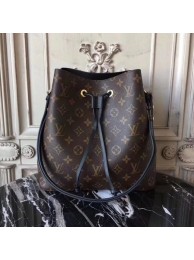 louis vuitton monogram canvas original bag neonoe M44020 black JH00448Ce27