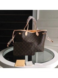 Louis Vuitton Monogram Canvas Original NEVERFULL MM M40997 yellow JH01996Sm85