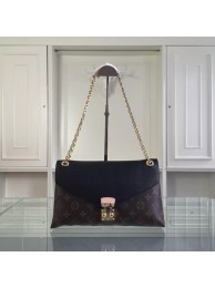 Louis Vuitton Monogram Canvas Pallas Chain 41246 Black JH01009SP97