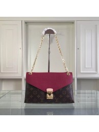Louis Vuitton Monogram Canvas Pallas Chain 41246 Peach JH00992yn71