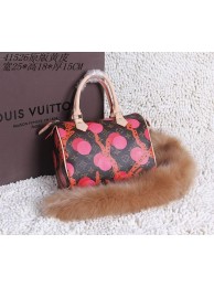 Louis Vuitton Monogram Canvas SPEEDY 25 RAMAGES 41526 Rose JH01133Kt71