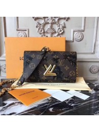 Louis Vuitton Monogram Canvas Twist M61036 black JH00433IN59