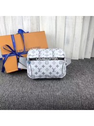 Louis vuitton monogram canvas waist pack SAC CEINTRE PM M42828 silver JH00150Nm15