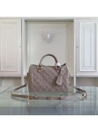 Louis Vuitton Monogram Empreinte 25CM Tote Bag M91337 Grey JH01052eT55