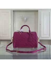 Louis Vuitton Monogram Empreinte 30CM Tote Bag M91330 Purple JH01062nw20