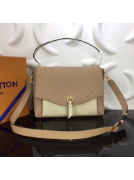 Louis Vuitton Monogram Empreinte BLANCHE MM M43618 Apricot JH01901Au34