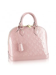 Louis Vuitton Monogram Vernis Alma PM M50412 Rose Ballerine JH00969nZ35