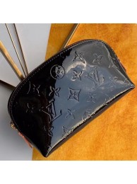 Louis vuitton Monogram Vernis Leather COSMETIC POUCH M90172 black JH00916Nu37