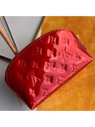 Louis vuitton Monogram Vernis Leather COSMETIC POUCH M90172 Burgundy JH00914Fa12