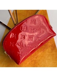 Louis vuitton Monogram Vernis Leather COSMETIC POUCH M90172 red JH00915aT90