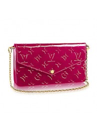 Louis Vuitton Monogram Vernis Pochette Felicie GM M61266 Indian Rose JH00906jI43