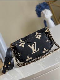 Louis Vuitton MULTI POCHETTE ACCESSOIRES M45777 Black&Cream JH00138dA83