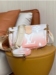 Louis Vuitton MULTI POCHETTE ACCESSOIRES M57634 Brume Gray JH00180SU58
