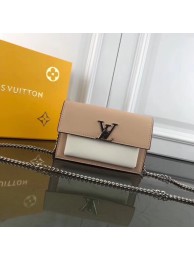 Louis Vuitton MYLOCKME BB CHAIN LOUISE M63471 apricot JH01669ll49