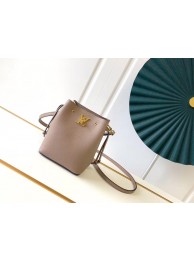 Louis Vuitton NANO LOCKME BUCKET M68709 cream JH00546jI43