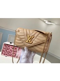 Louis Vuitton NEW WAVE Chain Bag M63956 apricot JH00945Sx31