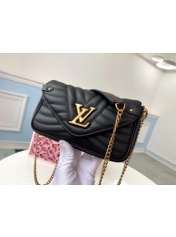 Louis Vuitton NEW WAVE Chain Bag M63956 black JH00947JB76