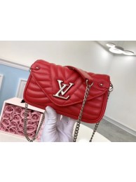 Louis Vuitton NEW WAVE Chain Bag M63956 red JH00946gB51