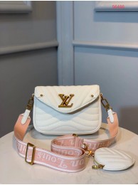 LOUIS VUITTON NEW WAVE Shoulder Bag M56466 white JH00498sX32