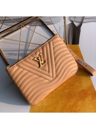 Louis Vuitton NEW WAVE Zipper Clutch bag M67500 Noisette JH00843gM31