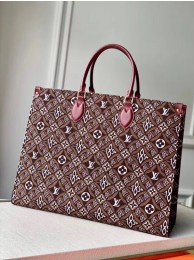 Louis vuitton ONTHEGO M57207 Burgundy JH00529Qu69