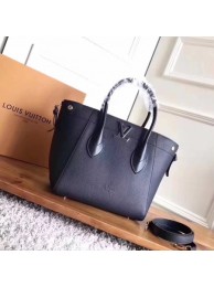louis vuitton original calfskin Tote Bag freedom M54842 black JH00495Op64