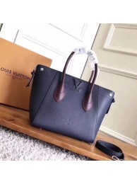 louis vuitton original calfskin Tote Bag freedom M54842 dark blue JH00493Pg44