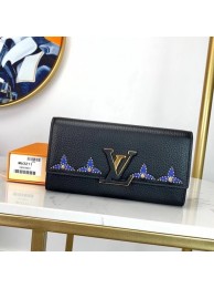 Louis vuitton original CAPUCINES M63211 dark blue JH00386lp62