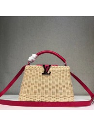 Louis vuitton original CAPUCINES PM M50011 rose JH01805fm32