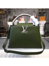 Louis vuitton original CAPUCINES PM M94586 green JH01706nr44