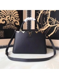 Louis Vuitton original Elegant Capucines BB Bags M94517 black JH00256UI88