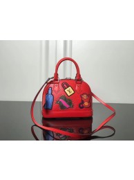 Louis Vuitton original Epi Leather ALMA BB M52481 red JH01626Mo27