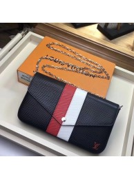 Louis Vuitton original Epi leather POCHETTE FELICIE M62982 black JH01895jk50
