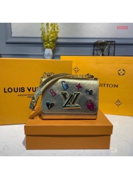 Louis vuitton original epi leather twist M50332 gold JH00644JZ84