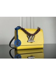 Louis vuitton original epi leather TWIST MM M52506 Vert Acide JH01619wk65