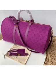 Louis vuitton original KEEPALL BANDOULIERE 50 M44644 Violet JH01000Qc12