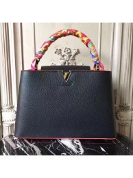 Louis vuitton original leather capuniness 41814 black JH00543Kt71