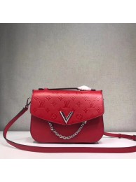 Louis Vuitton original leather M53382 red JH01801ff76