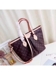 louis vuitton original Leather Monogram Canvas Tote Bag M40145 JH00351WA43